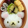 ちゃんだにえる's cooksnap of when they made 簡単★コリラックマおにぎり（キャラ弁）.