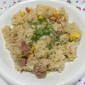 mario大好き's cooksnap of when they made ☆炊飯器☆コンビーフの炊き込みピラフ♪.