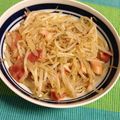 makimakise's cooksnap of when they made もやしでペペロンチーノ風.
