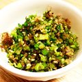 ʕ•ٹ•ʔ's cooksnap of when they made かぶの葉と茎のふりかけ～常備菜～.