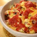 shiro猫's cooksnap of when they made レンジで超簡単！なすPIZZA.