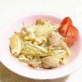 こめ助's cooksnap of when they made 鳥もも肉ともやしの塩コショウ炒め.