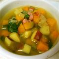 ミチュちゆ's cooksnap of when they made ■ほっこり♪秋の味覚のコンソメスープ■.