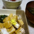 shiqibu's cooksnap of when they made 簡単!!ご飯がすすむ♪揚げだし高野豆腐.