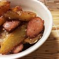 ちょるびんち's cooksnap of when they made ポテトとウインナー❀ฺニンニクチーズ.