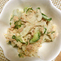浩次ｗ's cooksnap of when they made 大根ときゅうりのツナごまマヨサラダ.