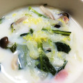 にゃんさんシェフ's cooksnap of when they made 簡単5分☆白菜と青梗菜の熱々ミルクスープ.
