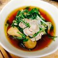 あおやまいず's cooksnap of when they made 水菜と豚肉で簡単一品♡.