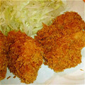 アムロッチ's cooksnap of when they made 衣が簡単☆節約豚こまの一口カツ.