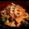 poppys's cooksnap of when they made 旬のキノコと厚揚げのオイスターソース炒め.