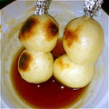SooOrange's cooksnap of when they made おやつに簡単☆もちもち焼きだんご.