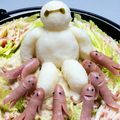 みちぽんぽん's cooksnap of when they made ベイマックス風な大根アート鍋.