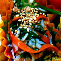 muchimama's cooksnap of when they made 簡単☆ほうれん草とオクラのしらす和え.