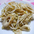 ことっちゃん's cooksnap of when they made ちくわ☆もやしオイマヨスパイシー.