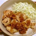 まつまつ☆55's cooksnap of when they made 簡単絶品！やわらかムネ肉おろしあえ.