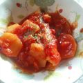 み＊か's cooksnap of when they made タラとじゃがいものトマト煮～♪♪.