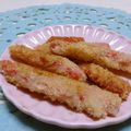 赤い電話's cooksnap of when they made 簡単☆かにかまフライ☆.