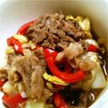 玄月綾史's cooksnap of when they made ボリューム満点！チンジャオロース.