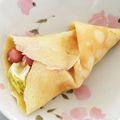☆ポコちゃん☆'s cooksnap of when they made ウインナーのクレープ.