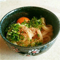 しろだいふく's cooksnap of when they made 簡単 釜玉うどん.