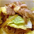 Ra16's cooksnap of when they made 思わずにんまり♪豚バラとはるさめの炒め.