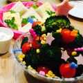 ココタロウママ's cooksnap of when they made Xmasツリー★ブロッコリーとミニトマト.