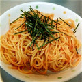 ☆☆ゆきうさぎ☆☆'s cooksnap of when they made ☆鮭フレークで簡単！マヨパスタ☆.