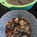 ｽｶｲﾌｨｯｼｭ☆'s cooksnap of when they made からだ温まる☆ねぎたっぷりきのこつけそば.