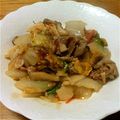 Mackygran's cooksnap of when they made ピリ辛激ウマ☆白菜と豚肉の豆板醤炒め煮.