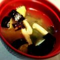 ＊アベリ＊'s cooksnap of when they made 揚げなすのお味噌汁.