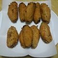 書セラピスト流香's cooksnap of when they made ＊おつまみに＊手羽先のカレー粉揚げ＊.