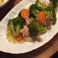 angerica's cooksnap of when they made ブロッコリーと鶏肉の(優・易)しい中華♪.