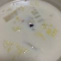 ゆんわんこ's cooksnap of when they made ほっこりあったか白菜とあさりの豆乳スープ.