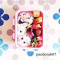 pandora607's cooksnap of when they made アナと雪の女王☃﻿オラフのキャラ弁♥︎.