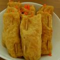 ♥aki☆n♥'s cooksnap of when they made しみしみ♪人参のきつね巻き＊お弁当にも.