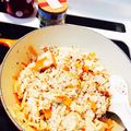 Nana777's cooksnap of when they made ルクルーゼで簡単タケノコご飯.