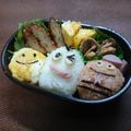 prima82's cooksnap of when they made キャラ弁☆簡単♪おばQ達３色おにぎり♪.
