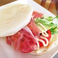Naragon's cooksnap of when they made 米粉のパンケーキでサンド♪.