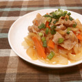narimimama's cooksnap of when they made 豚肉と玉ねぎの和風酢醤油炒め★.