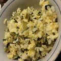 お気楽な嫁。's cooksnap of when they made ☆小松菜としらすのチャーハン☆.