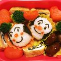まめたんの嫁's cooksnap of when they made 子供が喜ぶご飯キャラ弁にも◎こむすびまん.