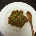 あい葉's cooksnap of when they made コストコのプルコギビーフでドライカレー♪.