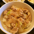 marumaro12's cooksnap of when they made 生姜と長ネギたっぷりの♥豚丼♥.