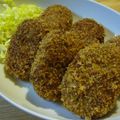 ☆ゆきみるきー☆'s cooksnap of when they made 味付きで美味しい☆キャベツメンチカツ.