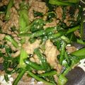 夏みっふぃー's cooksnap of when they made 春菊と牛肉の和風炒め.