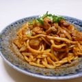 赤い電話's cooksnap of when they made ★簡単♪豚キムチ焼そば★.