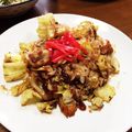 YUKIKI☆'s cooksnap of when they made 簡単過ぎ〜☆キャベツのお好みソース炒め.