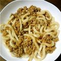 mihoyou's cooksnap of when they made 肉味噌うどん.