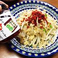 YUKIKI☆'s cooksnap of when they made もやしと卵炒めonラー油♡.