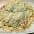 intothesun's cooksnap of when they made オッサンの和風カルボナーラ.
